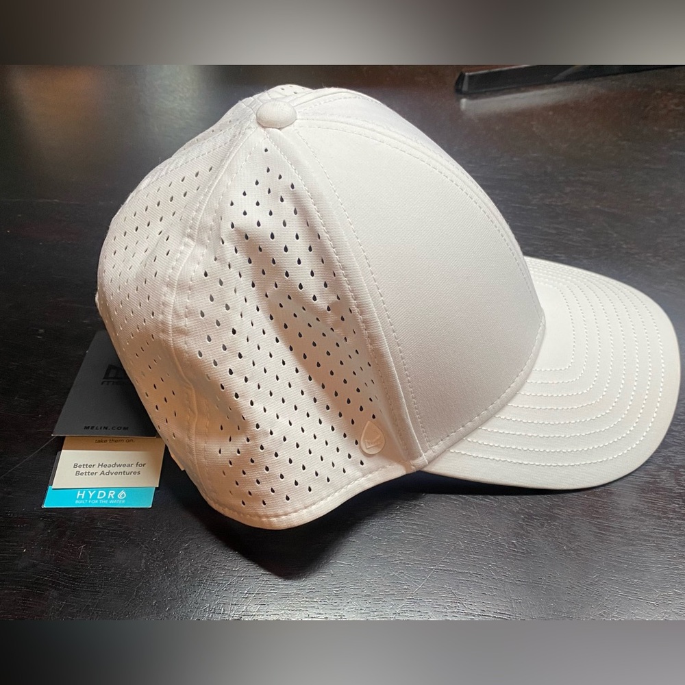 Melin A-Game Hydro SnapBack baseball hat white NEW